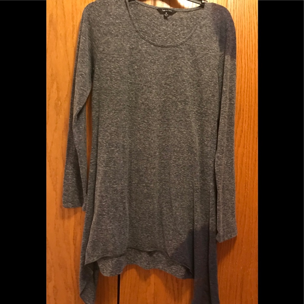 Yak and Yeti asymmetrical tunic sweater